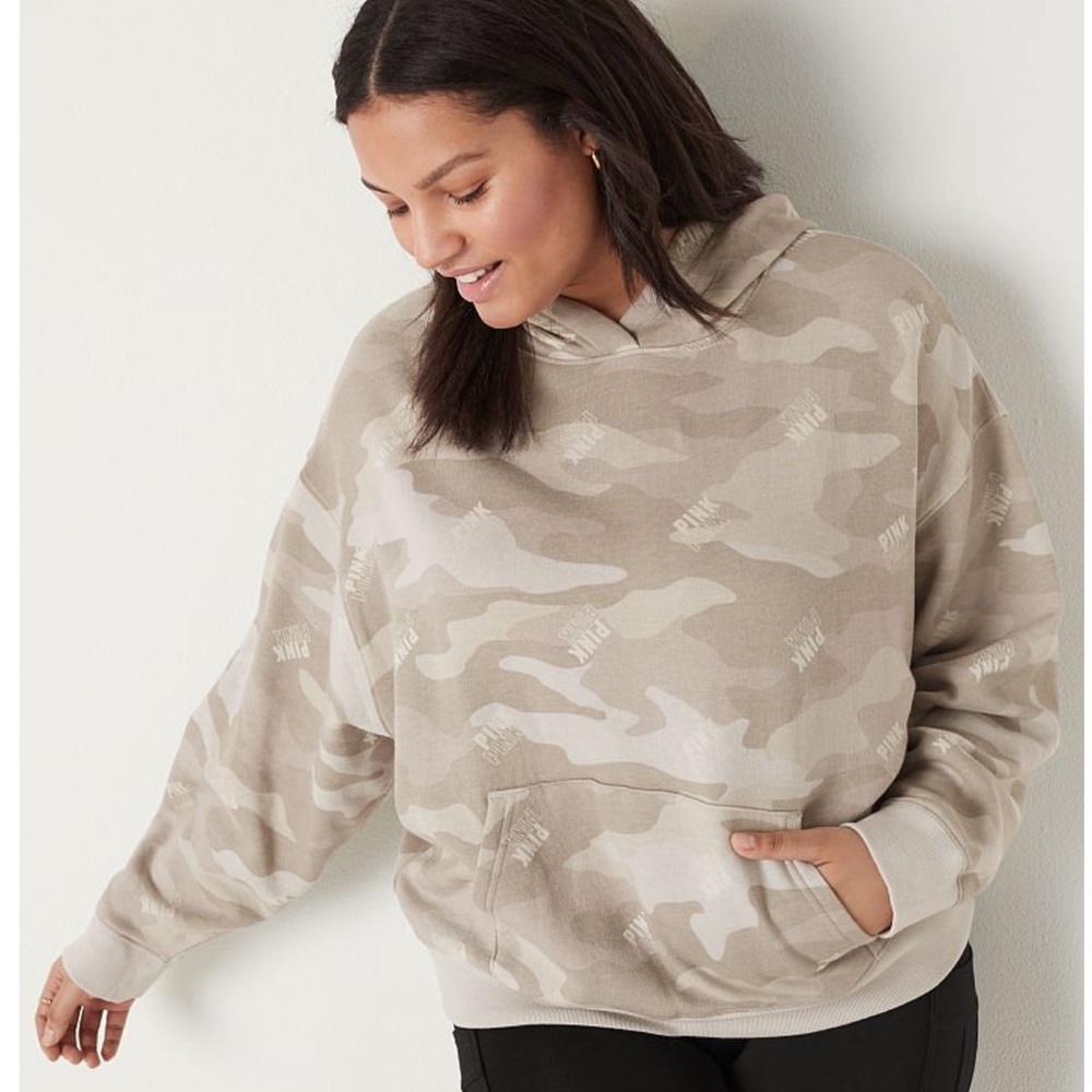 Pink New Pullover Sweatshirt small